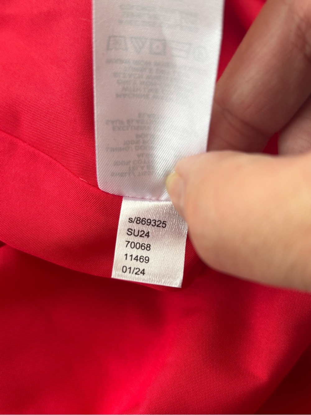 Ann Taylor Factory Red Adjustable Strap Midi Dress Size 8 NWT - Picture 5 of 13